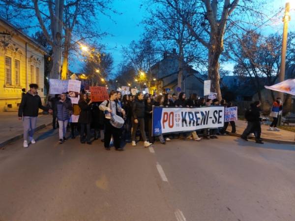 Održan protest i ove nedelje u Požarevcu