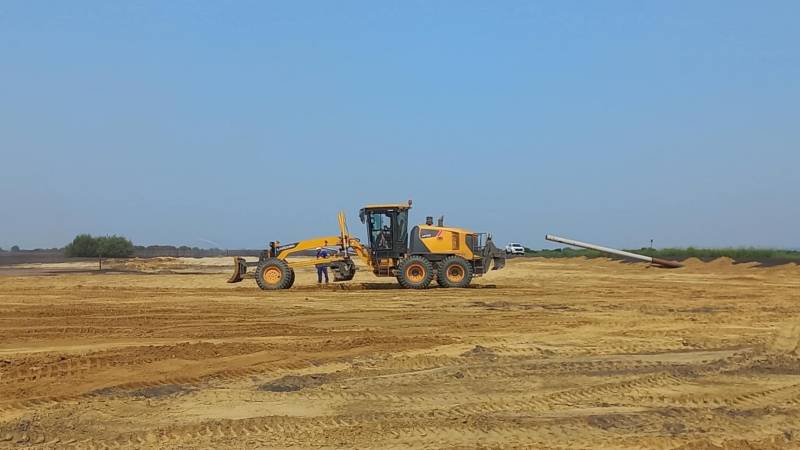 U toku nasipanje kasete C zemljom