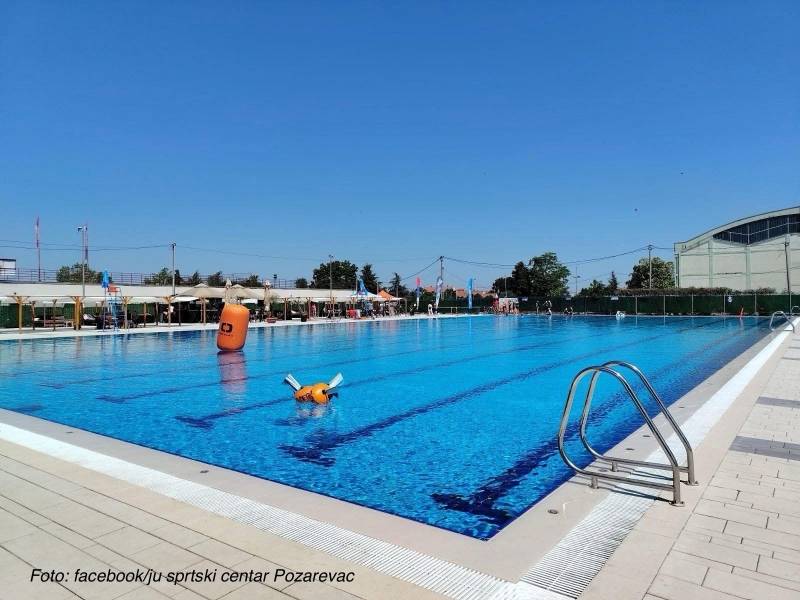 Gradski bazen u Požarevcu otvoren za posetioce
