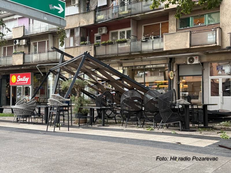 Nezapamćeno nevreme pogodilo Požarevac (FOTO)