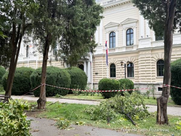 Građani mogu podneti zahtev za naknadu štete nastale na javnim površinama tokom nevremena