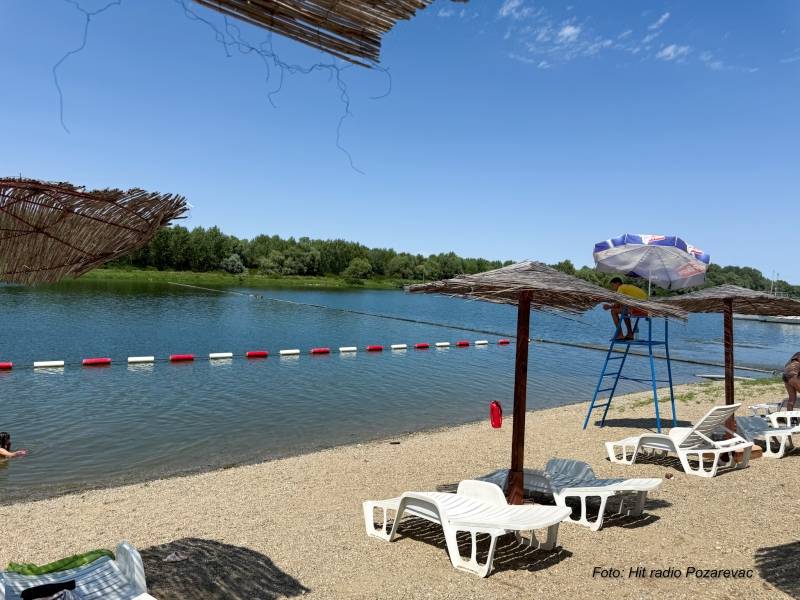 Voda na plaži „Topoljar“ u Kostolcu mikrobiološki neispravna