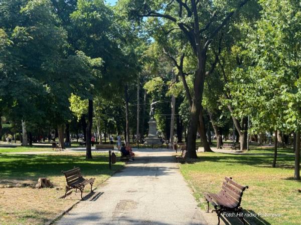 Uskoro počinje rekonstrukcija Gradskog parka u Požarevcu