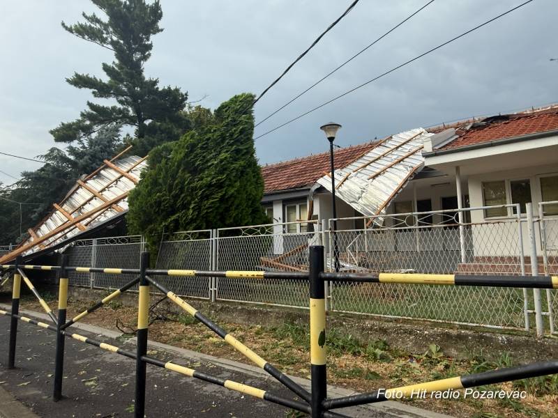 Hitne popravke nakon nevremena u Požarevcu