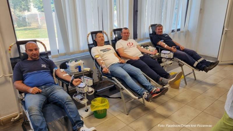 Akcija dobrovoljnog davanja krvi u TE „Kostolac B”