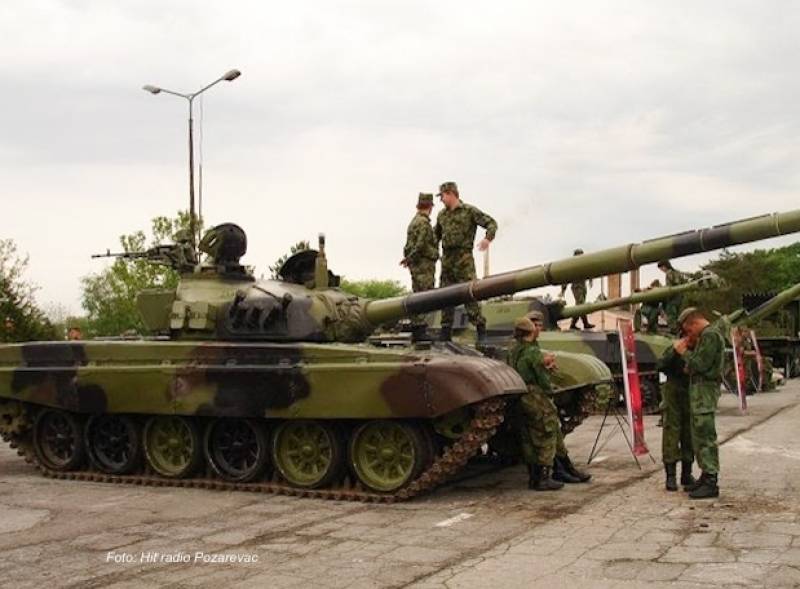 Vojna vežba na poligonu „Mogila“ 4. septembra