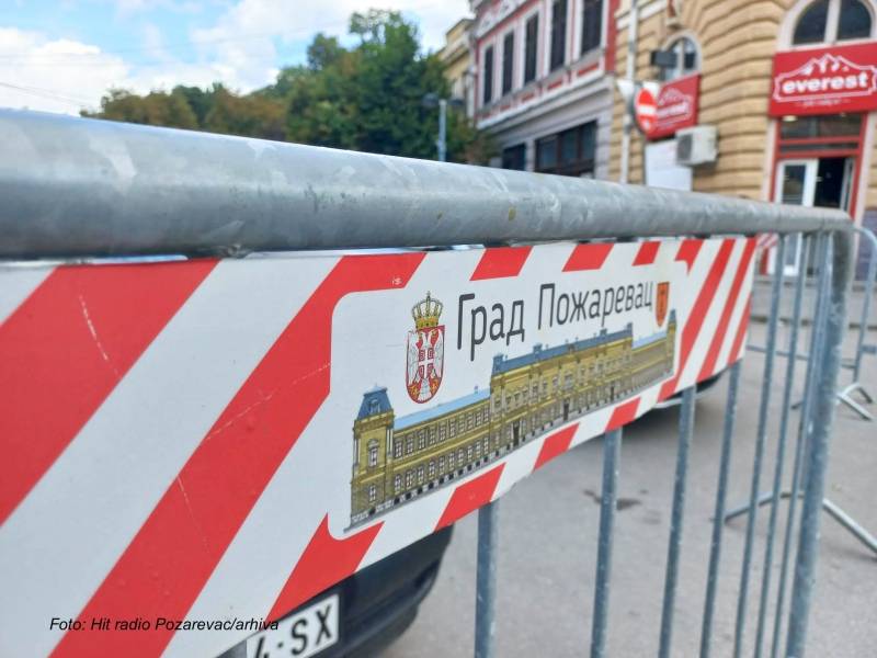 Zatvaranje ulica zbog 62. Ljubičevskih konjičkih igara u Požarevcu