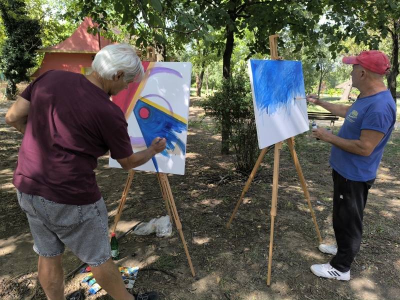 Likovna kolonija na Tulbi okupila požarevačke umetnike