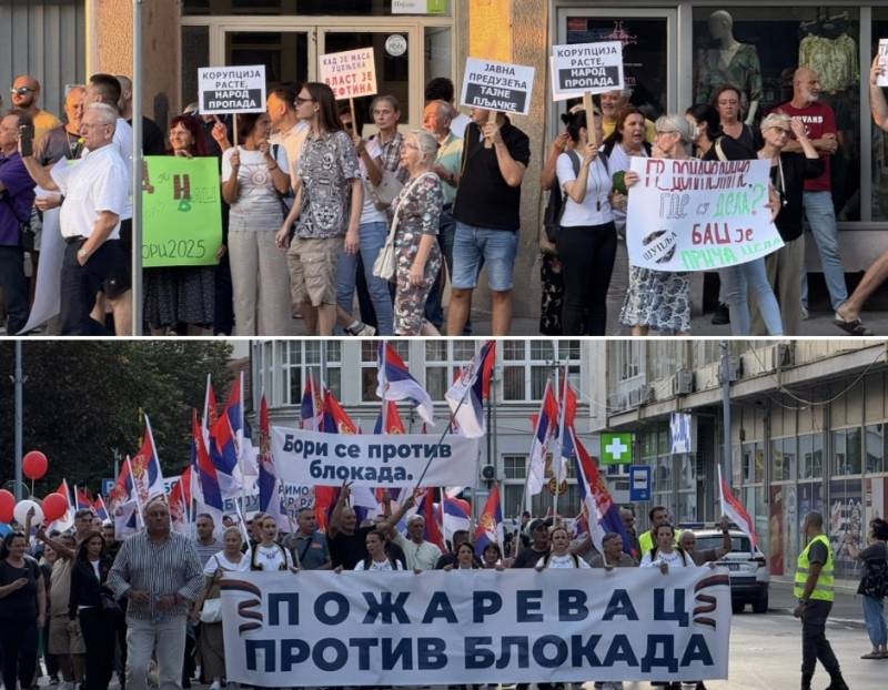 U Požarevcu održana dva skupa – „Protiv blokada“ i „Oči u oči“