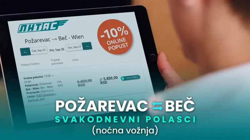 Beč vas zove - svakodnevni polasci sa Litasom