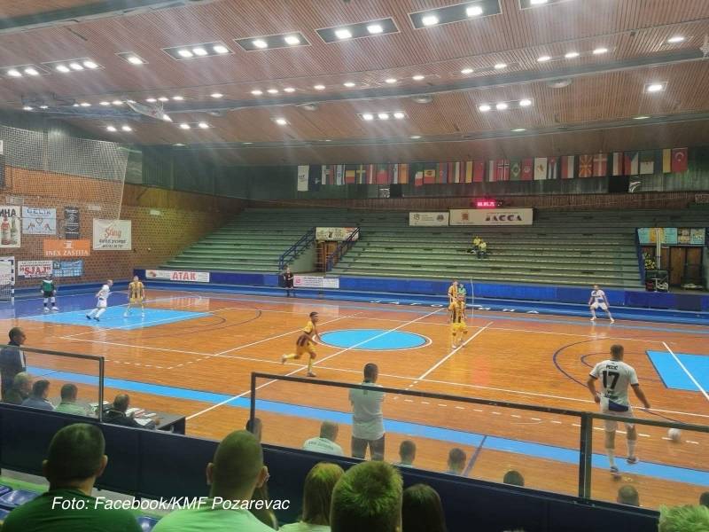 KMF Požarevac poražen u prvom kolu Prve futsal lige Srbije