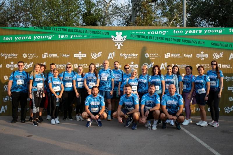 Politehnička škola na 10. Business Run trci