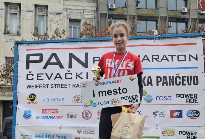 Požarevljanka Tara Jaćimović ponovo zlatna – trijumf u Pančevu