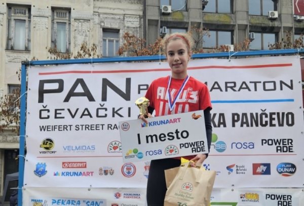 Požarevljanka Tara Jaćimović ponovo zlatna – trijumf u Pančevu