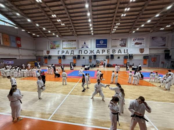 Otvoreno prvenstvo Srbije u karateu održano u Požarevcu