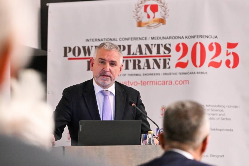 Aleksandar Jakovljević, izvršni direktor za investicije i razvoj, na konferenciji „Elektrane 2025“