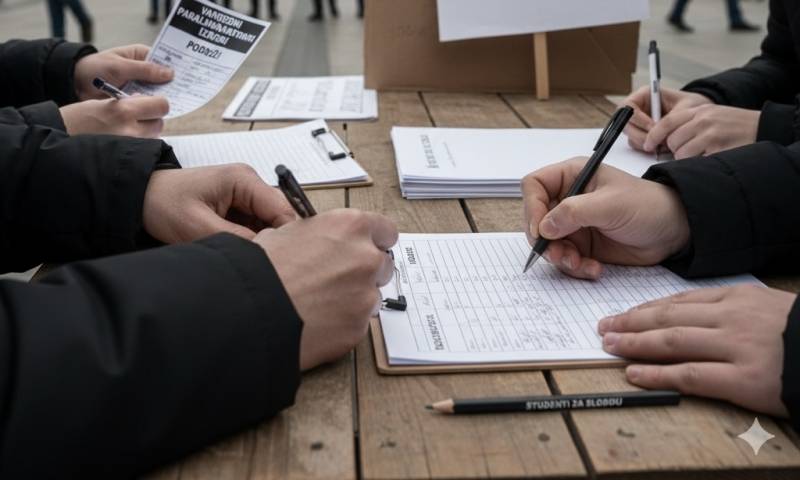 Studenti danas prikupljaju potpise na 11 lokacija u Požarevcu i okolini
