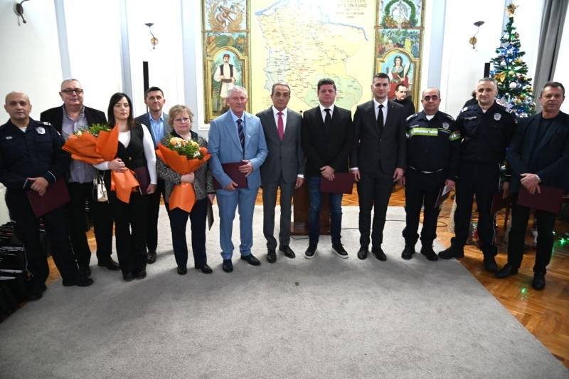 Priznanja za posvećen rad: Održan novogodišnji prijem Grada Požarevca
