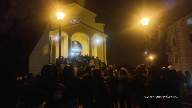 Badnje veče u crkvi Svetog Nikole