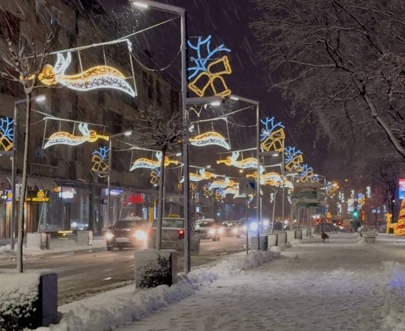 Pojačane aktivnosti zimske službe u Požarevcu zbog snežnih padavina