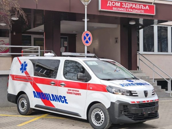 Novo sanitetsko vozilo za Dom zdravlja Veliko Gradište