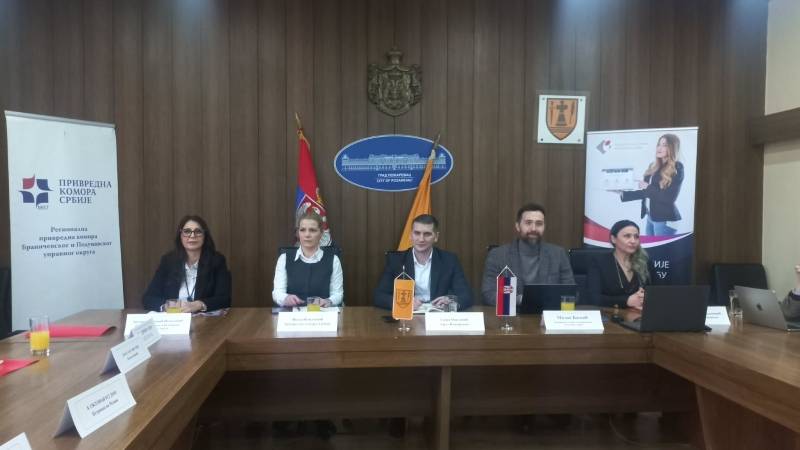 Bosnić u radnoj poseti Požarevcu: razgovori sa poslodavcima o unapređenju tržišta rada