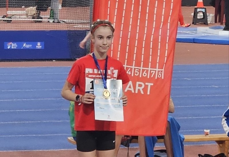 Zlato za Taru Jaćimović na Otvorenom prvenstvu Beograda