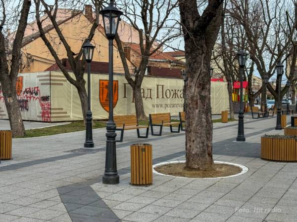 Pojačan jugoistočni vetar u Požarevcu, subjektivni osećaj temperature oko 0°C