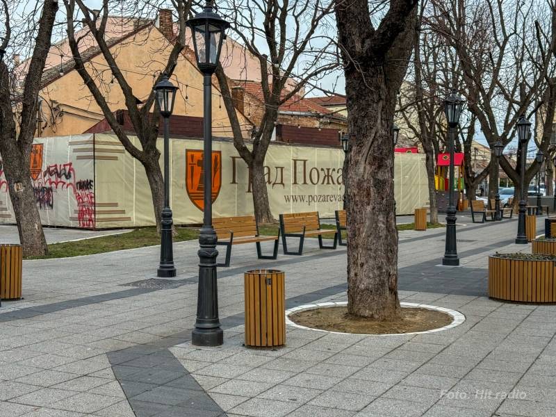 Pojačan jugoistočni vetar u Požarevcu, subjektivni osećaj temperature oko 0°C