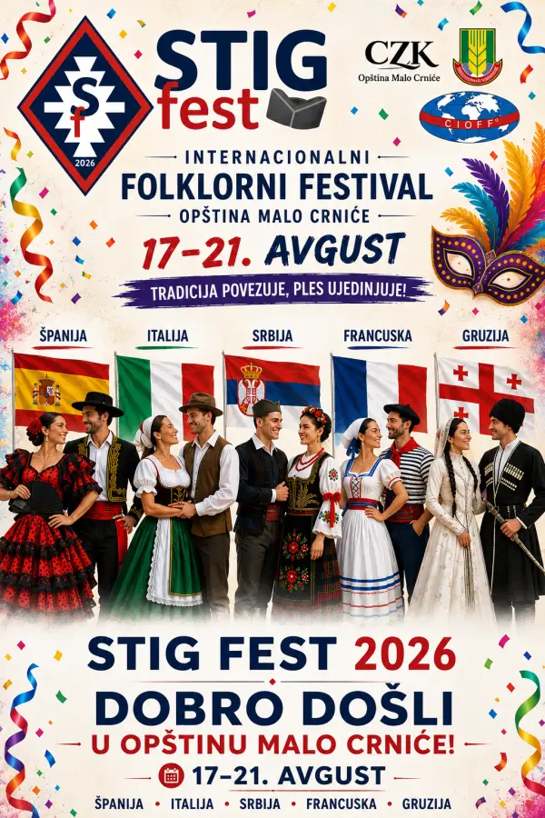STIG FEST sve bliže: Učesnici iz četiri zemlje stižu u Malo Crniće