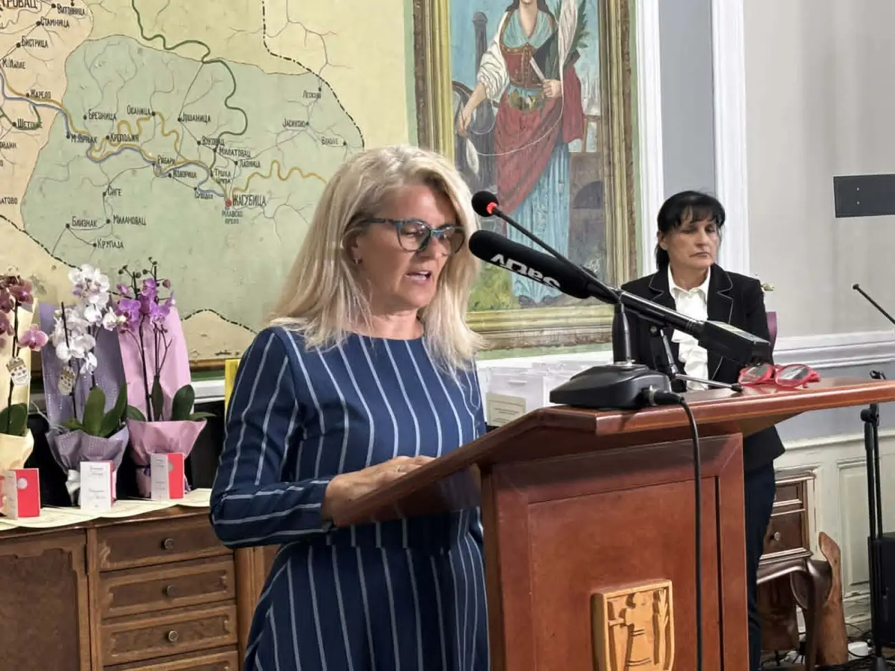 Predsednica Udruženja zdravstvenih radnika Slavica Đorđević, Foto: Hit radio/I.B.