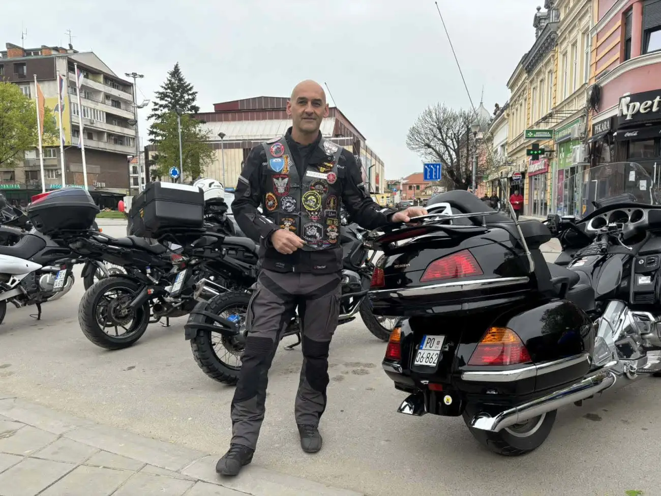 Predsednik kluba „Firetowen Riders“ Draško Nikolić, Foto: Hit radio/I.B.