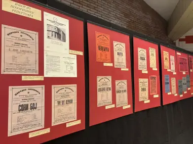 Izložba o razvoju požarevačkog pozorišta između dva rata otvorena u Galeriji „Obojena svetlost“