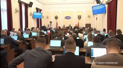 Sednica Skupštine grada Požarevca u ponedeljak