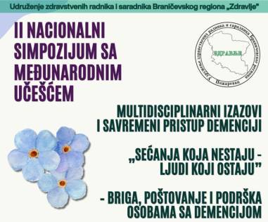 U Požarevcu simpozijum o demenciji: U fokusu rano prepoznavanje i podrška obolelima
