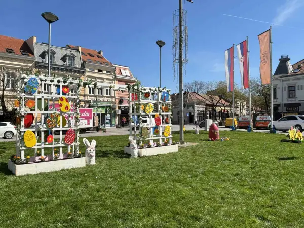 Uskršnja dekoracija mališana ulepšala centar Požarevca