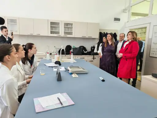 Pomoćnica ministra Danka Nešović posetila Medicinsku školu u Požarevcu