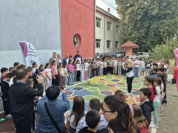 ovi sportsko-edukativni poligon otvoren u OŠ „Kralj Aleksandar I“