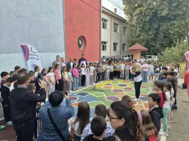 Novi sportsko-edukativni poligon otvoren u OŠ „Kralj Aleksandar I“