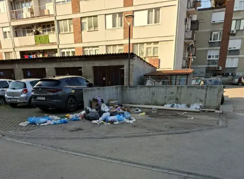 Apel građanima o odlaganju smeća u ulici Moše Pijade