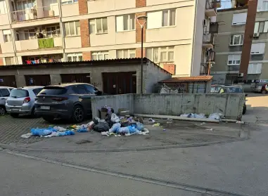 Apel građanima o odlaganju smeća u ulici Moše Pijade