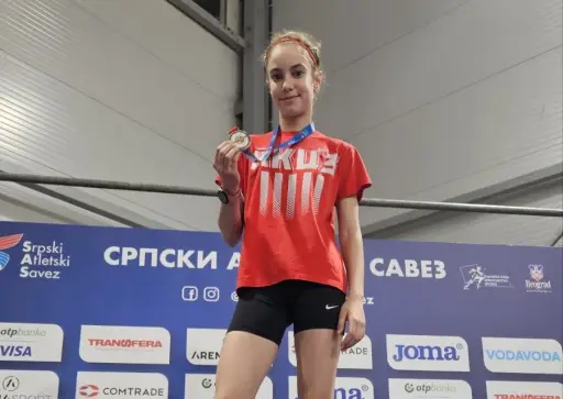 Državno zlato za Taru Jaćimović – Požarevac slavi šampionku Srbije