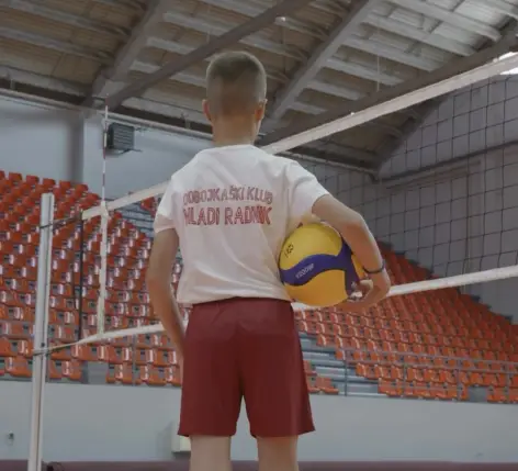 OK Mladi radnik vrši upis u školu odbojke za dečake