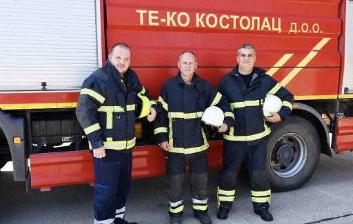 Vatrogasna jedinica „TE-KO Kostolac“ sačuvala energetske objekte