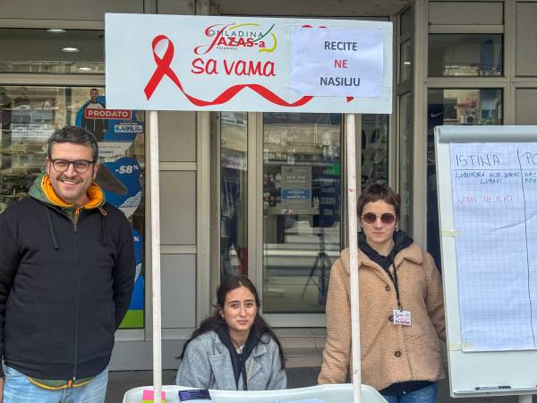 „Ćutanje nije rešenje“ – mladi Požarevca poslali poruku protiv nasilja