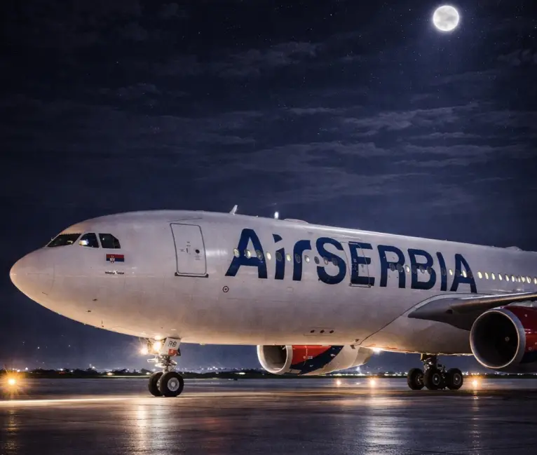 Avion Er Srbije sa putnicima iz Dubaija sleteo na aerodrom „Nikola Tesla“