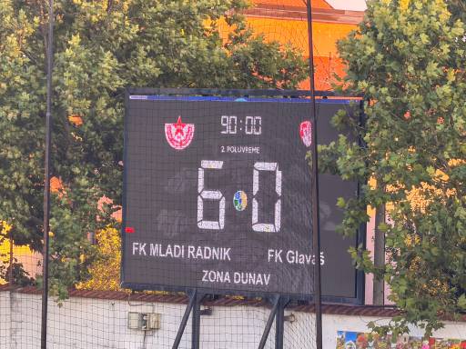 Mladi radnik 1926 ubedljivo otvorio sezonu: Glavaš savladan sa 6:0
