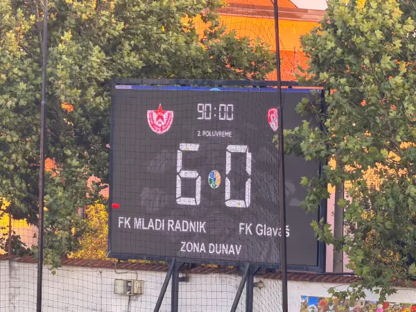 Mladi radnik 1926 ubedljivo otvorio sezonu: Glavaš savladan sa 6:0