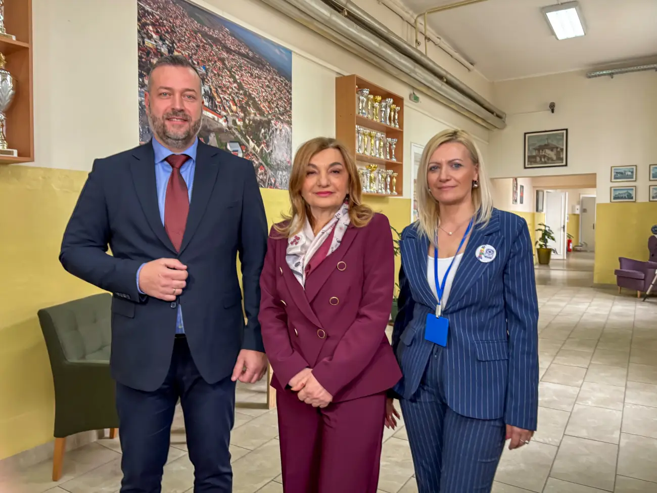 Ivan Ćilerdzić, Vesna Nedeljković, Ivana Joksimović, foto: Hit radio/I.B.