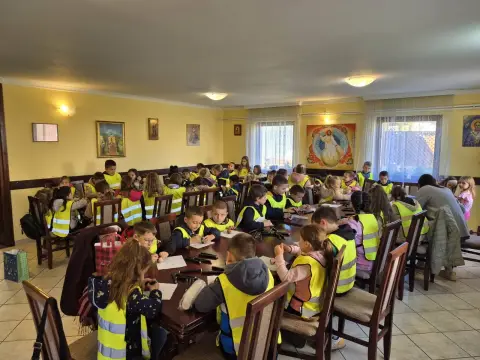 Uskršnja radionica za najmlađe u crkvi Svetog Nikole